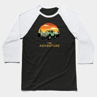 Venture Beyond  Embrace the Thrill - Adventure Baseball T-Shirt